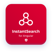 Angular InstantSearch by Algolia